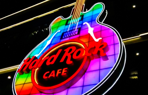 深圳Hard Rock 酒店LED发光字