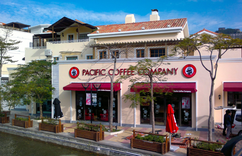 太平洋咖啡LED发光字