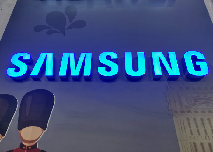 三星树脂发光字