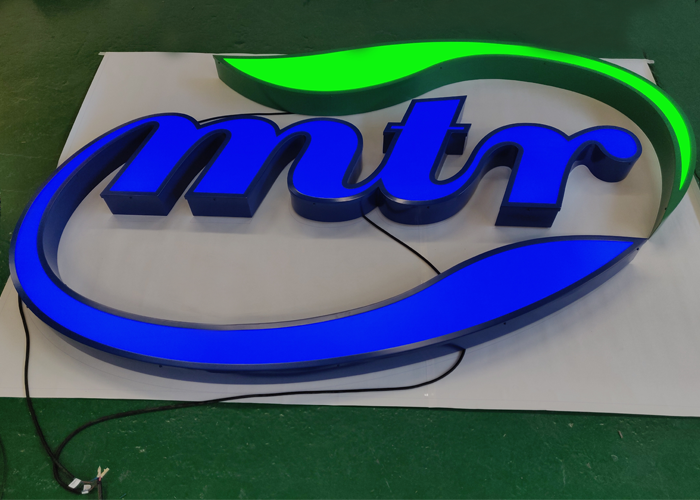 天地盖LED发光字