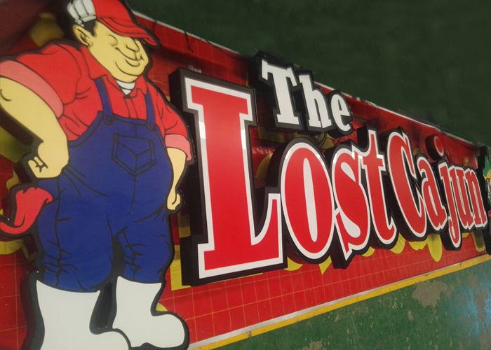 天地盖LED发光字