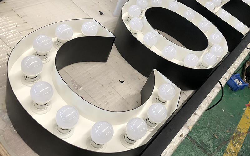 LED外露发光字制作流程步骤有哪些？