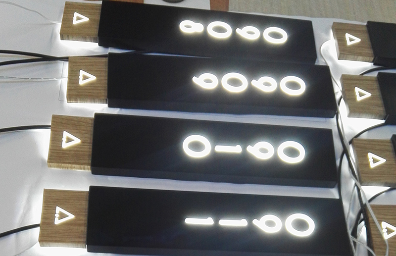 LED门牌发光字做哪种字好看，有哪些类型？