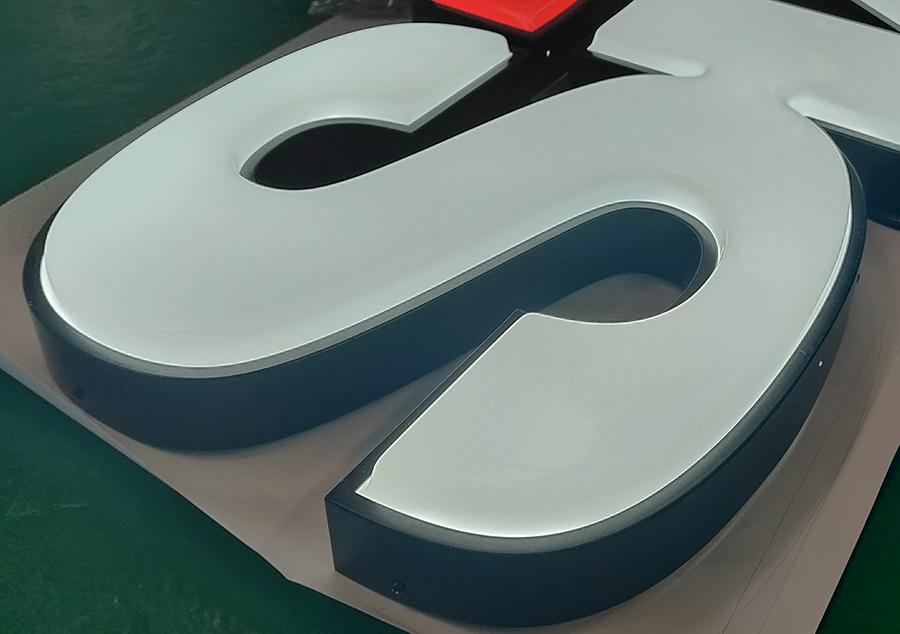 LED吸塑发光字制作工序和工艺流程