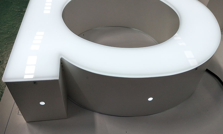 正反两面发光字制作方案分享 正反两面发光字制作方案分享