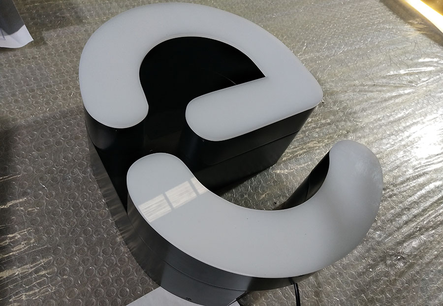 无边框发光字制作步骤有哪些？