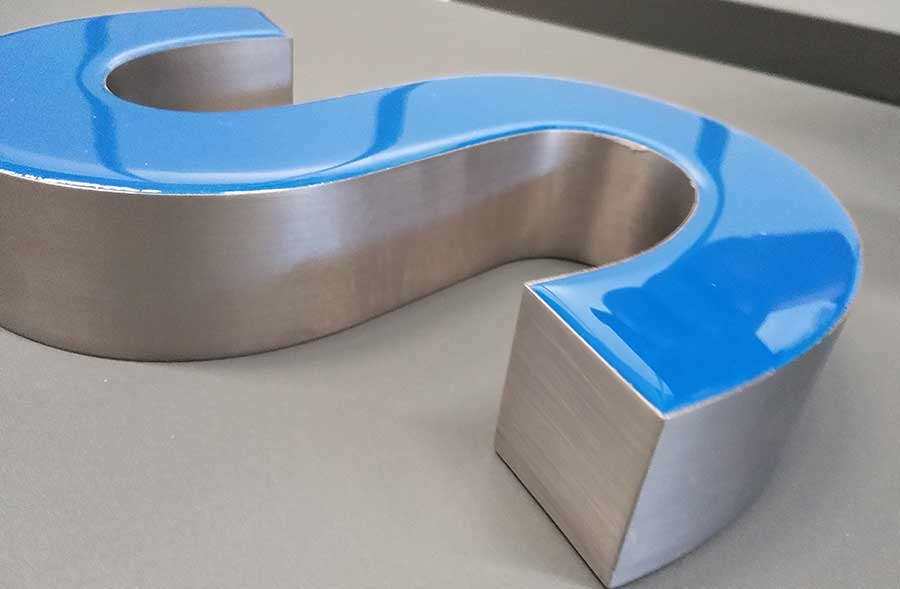 树脂发光字设计排版的注意事项