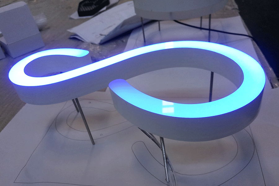 柯赛标识发光字厂家分享:如何选择LED迷你字光源? 柯赛标识发光字厂家分享:如何选择LED迷你字光源?