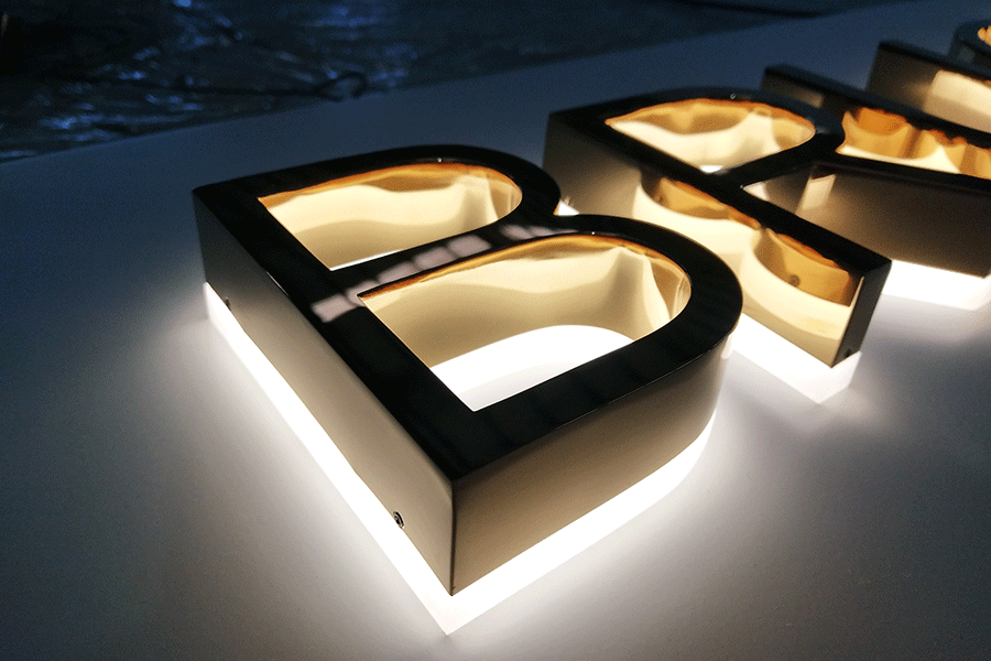 电镀精工LED背光字有哪些优点及工艺? 电镀精工LED背光字有哪些优点及工艺?