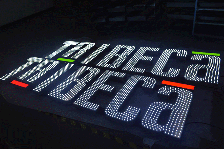 设计制作led冲孔字有什么优势及效果? 设计制作led冲孔字有什么优势及效果?