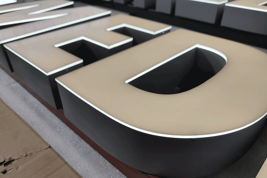 无边框字设计制作有哪些优点? 无边框字设计制作有哪些优点?