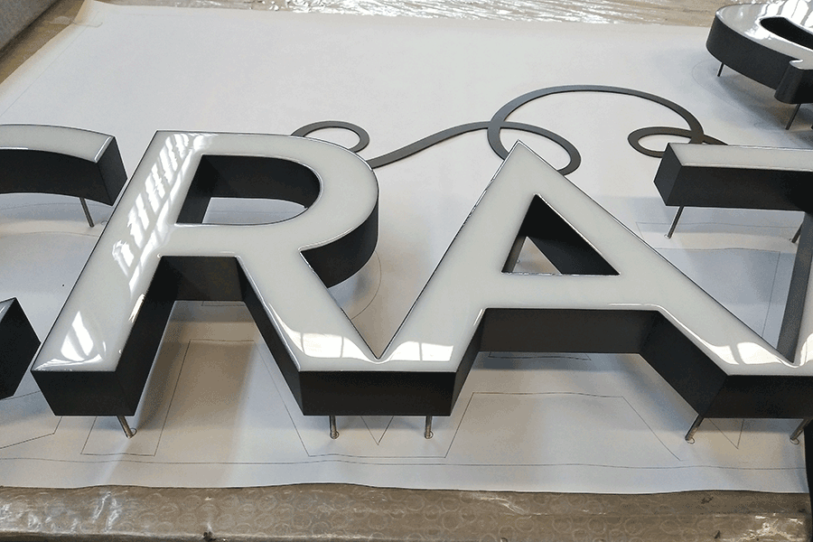 定制树脂字发光标识牌有哪些工艺流程? 定制树脂字发光标识牌有哪些工艺流程?