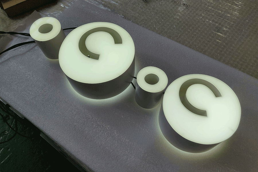 定制前后发光字有哪些流程？
