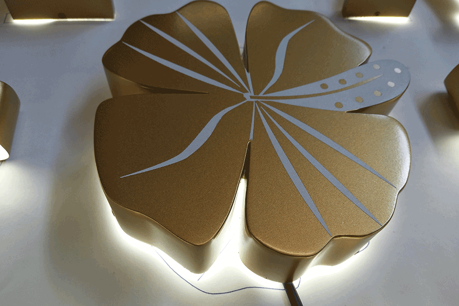 金属烤漆字设计制作有哪些流程步骤? 金属烤漆字设计制作有哪些流程步骤?