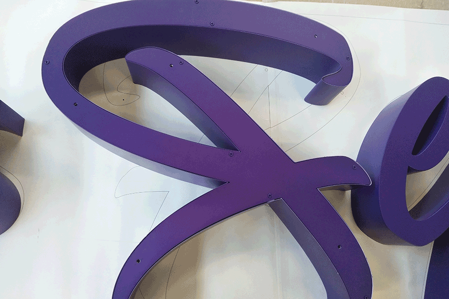 定制金属槽型字有什么要点？