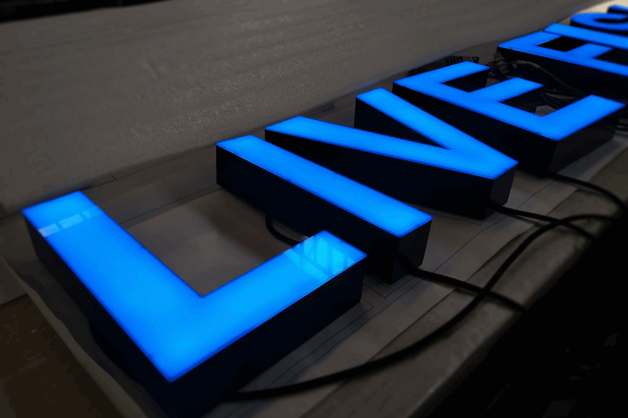 LED无边字定制有哪些要点? LED无边字定制有哪些要点?