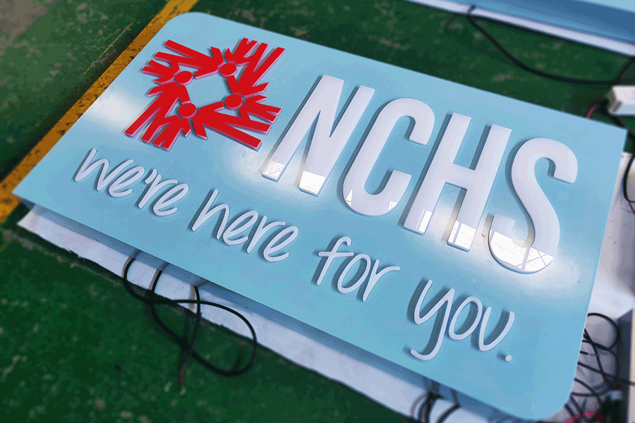 定制LED镂空灯箱有什么优质特点？