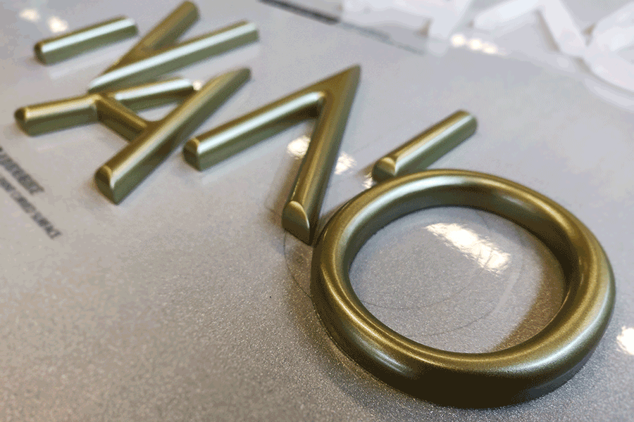 定制三维立体字有什么注意事项？