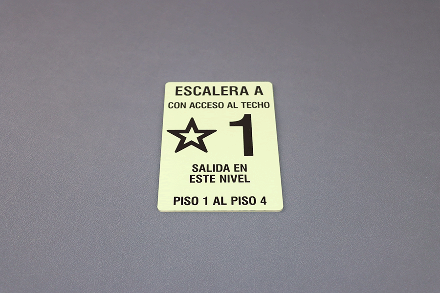 蓄光门牌发光标识牌定制有什么优势？