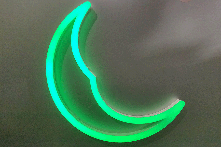 LED霓虹灯字标识牌制作有什么优点？