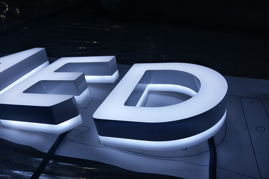 设计制作迷你字发光标识有哪些要点？