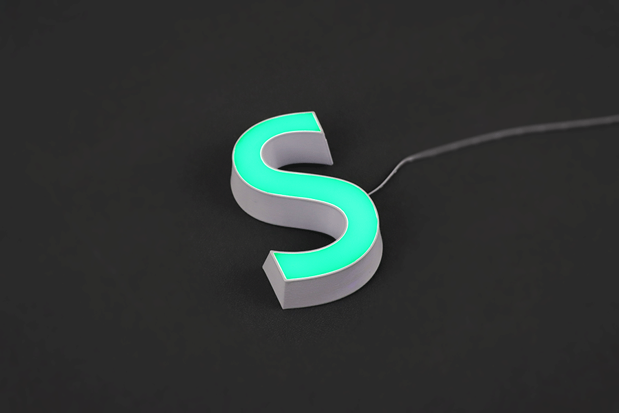 3D打印发光字标识标牌制作有什么特点？